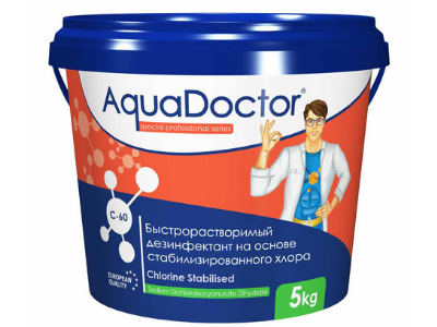 Дезинфектант быстрого действия AquaDoctor C-60 30кг.
